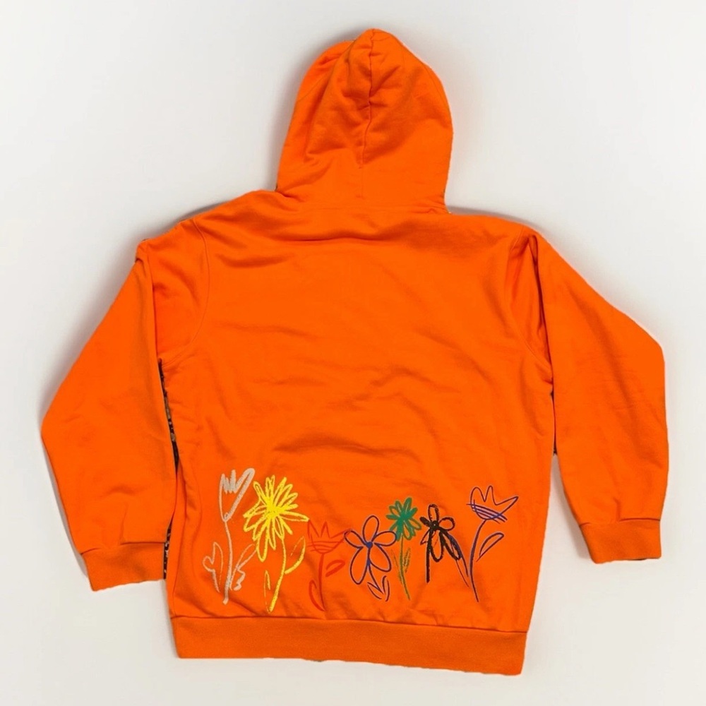 Adidas x Sean Wotherspoon Hoodie Orange Pullover Men’s Medium HI3303 - Picture 8 of 8